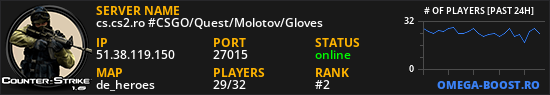 cs.cs2.ro #CSGO/Quest/Molotov/Gloves
